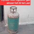 BHD 22,  Clynder New Regulator Gas Almost Full 22 Bd Last Msg 3670 8372 Wts Ap No Call