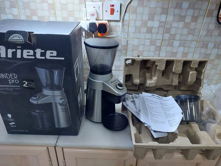 Al Malaz, Appliances, SAR 350,  Used ARIETE 3017 Coffee Grinder For Sale SAR 350/- Whatsapp 0560796082