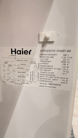 Jeddah, Appliances, SAR 400,  Haier Refrigrator