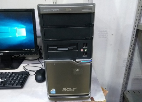 Riffa, Computers, BHD 25,  Acer Veriton M646 Full Desktop Set 4GB RAM Windows 10 Pro Ready To Use