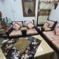 SAR 1200,  A Beautiful Vintage Style Wooden Sofa Set Plus Table