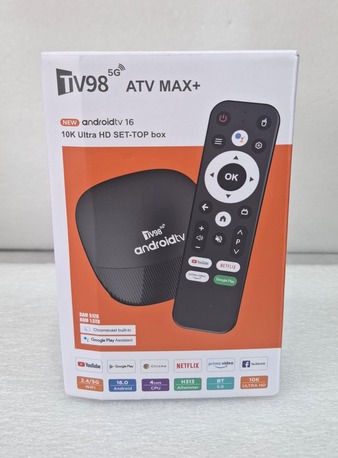Manama, Computers, BHD 15,  8K Smart TV Box With Android 16 & Dual Band (Can Watch Free All TV & Movies) Plug & Watch