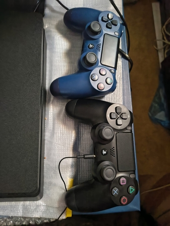 Abha, Video Games, SAR 1100,  Ps4 Slim 500GB With Two Controllers