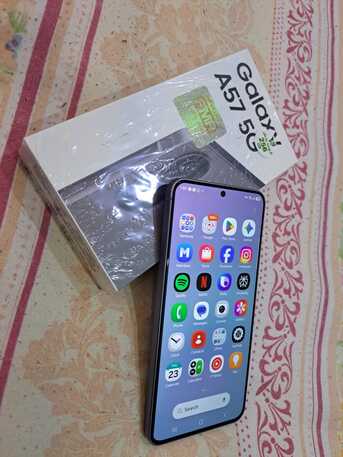 Jeddah, Mobile Phones, SAR 1550,  I Want To Sell Samsung A57 8gb/256gb Brand New 12 Days Used Only With Invoice Bill And Box