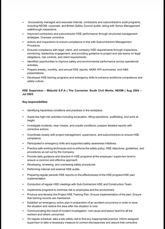 Riyadh, Job Seekers, Experienced HSE Engineer / HSE Supervisor / HSE Officer Available In Saudi Arabia