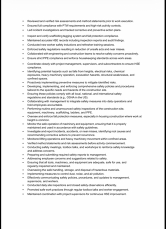 Riyadh, Job Seekers, Experienced HSE Engineer / HSE Supervisor / HSE Officer Available In Saudi Arabia