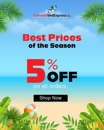 New York, Pet Supplies, Summer Season LIVE! | Best Price + 5% OFF Sitewide | CanadaVetExpress