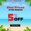 Summer Season LIVE! | Best Price + 5% OFF Sitewide | CanadaVetExpress