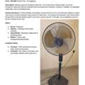 SAR 100,  Panasonic Fan