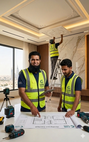 Riyadh, Construction, Gypsum Board Installation &ndash; False Ceiling & Partitions | Riyadh