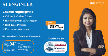 Bangalore, Education, DataMites Artificial Intelligence Courses In Bangalore