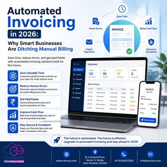 Noida, Computer, Automated Invoicing In 2026: Why Smart Businesses Are Ditching Manual Billing