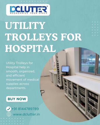Chennai, Health & Beauty Items, Best Utility Trolleys For Hospital