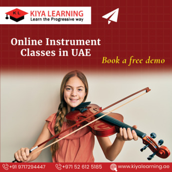 Dubai, Lessons Offered, Online Instrument Classes In UAE