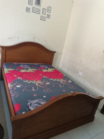 East Riffa, Furniture, BHD 25,  BD 25 Double Bed With Medical Metress And Side Table Available For Sale