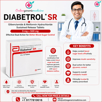 New York, Health, Diabetrol Tablet (Glibenclamide Metformin) Metformin Price & Uses