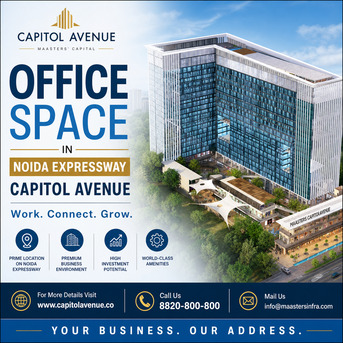 Noida, Offices, 0620 Sq. Yard,  Office Space In Noida Expressway | Capitol Avenue