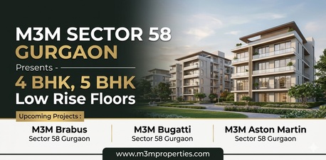 Gurgaon, Real Estate For Sale, INR 250000000,  M3M Sector 58 Gurgaon - Rise Up To A Better Lifestyle