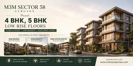 Gurgaon, Real Estate For Sale, INR 250000000,  M3M Sector 58 Gurgaon - Rise Up To A Better Lifestyle