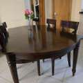 SAR 700,  Sturdy Wooden Dining Table-Reduced Price