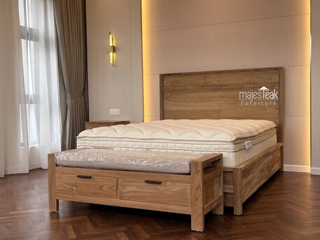 Kuala Lumpur, Furniture, MYR 3400,  Teak Bedroom Set -ZUS Design