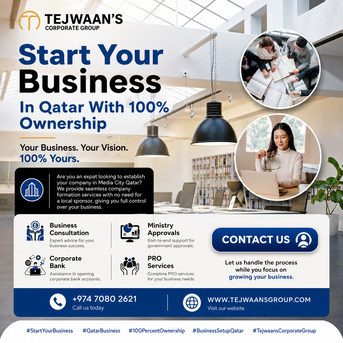 Doha, Business, Start Your Business In Qatar With 100% Ownership 🚀