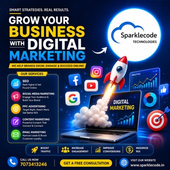 Jaipur, Marketing, Digital Marketing Services In India | Sparklecode Technologies