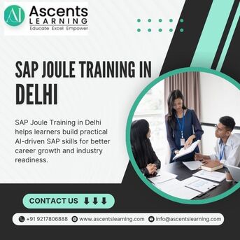 New Delhi, Education, Learn SAP Joule Training In Delhi For Better Career Growth