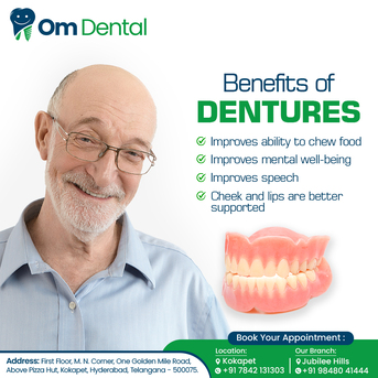 Hyderabad, Dental, Dental Implants In Kokapet-Om Dental