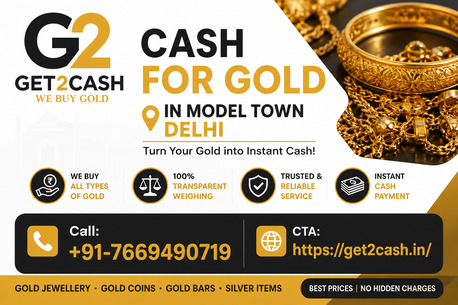 New Delhi, Items Wanted, Cash For Gold In Model Town Delhi | Get2cash Gold Buyer