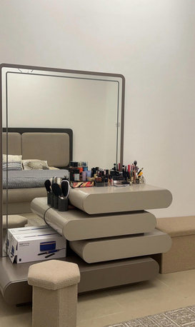 Sharjah, Furniture, AED 4950,  Modern Boucl? Bedroom Set For Sale