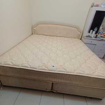 Al Rakah Al Shamaliyah, Household Items, SAR 450,  King Size Bed With Mattress - King Koil Brand