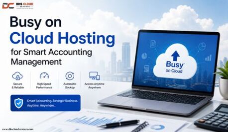 New York, Computer, Busy On Cloud Hosting For Smart Accounting Management