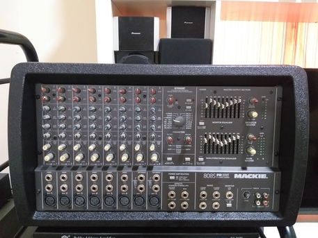 Gudaibiya, Home Audio, BHD 120,  Mackie 808S 8-Channel 1200-Watt Powered Mixer