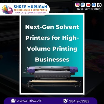 Mumbai, Technical, Professional Solvent Printing Machine India | High Performance Printing Technology