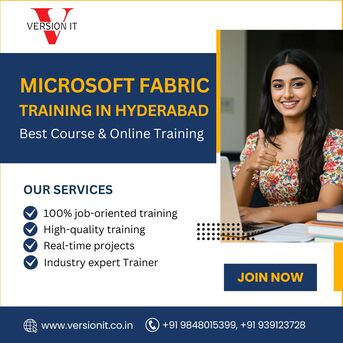 Hyderabad, Education, Microsoft Fabric Training In Hyderabad | Real-Time Projects