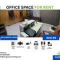 BHD 89,  15 Sq. Meter,  Affordable Furnished Office Spaces In Diplomatic Area | EWA Included | Rent BHD 89