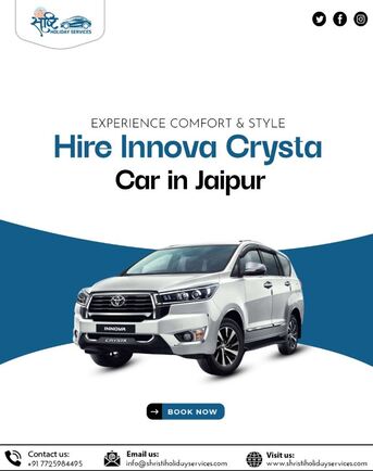 Jaipur, Travel, Book Innova Crysta On Rent In Jaipur Easily