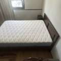 SAR 1450,  IKEA Bed Frame + Pocket Spring Mattress