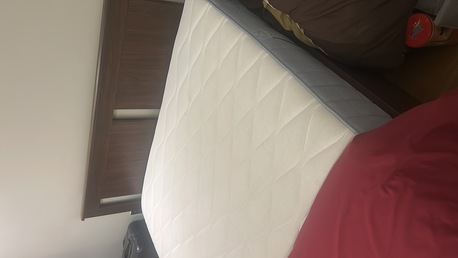 Riyadh, Furniture, SAR 1450,  IKEA Bed Frame + Pocket Spring Mattress