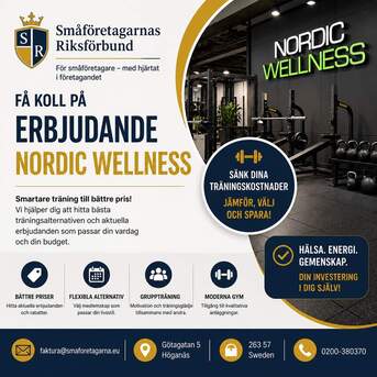 Stockholm, Business, F? Koll P? Erbjudande Nordic Wellness Och Smarta Tr?ningsval