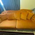 SAR 350,  Bright Orange Sofa