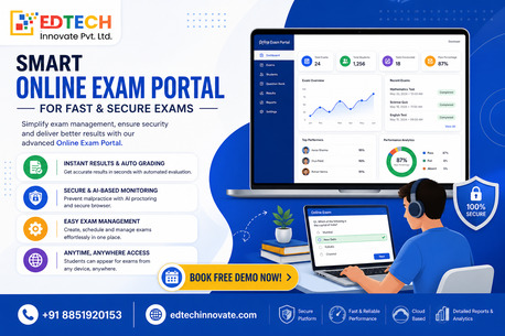 Noida, Education, Online Exam Portal Software &ndash; Try Now | Edtech Innovate