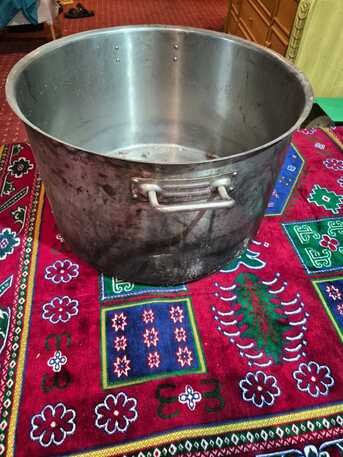 Makkah, Appliances, SAR 350,  Steel Cooking Pot For Sale For Large Cooking, Catering, Or Hotel
