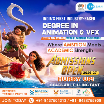 Bhubaneswar, Lessons Offered, Advanced VFX And Animation Courses In Bhubaneswar