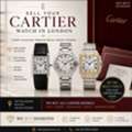 Sell Cartier Watches In London - Get The Best Price & Free Valuation