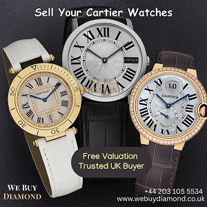 London, Items Wanted, Sell Cartier Watches In London - Get The Best Price & Free Valuation