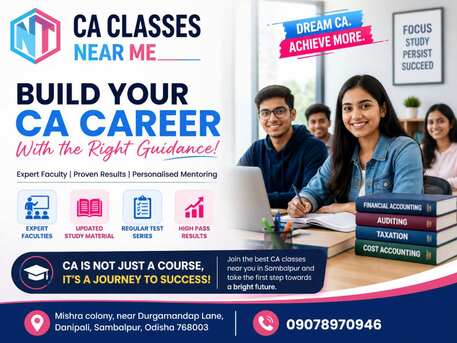 Mumbai, Creative, Best CA Classes Near Me Sambalpur | NAVEEN TUTORIALS Fatak Center
