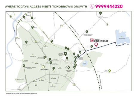 Vadodara, Real Estate For Sale, INR 4700000,  1500 Sq. Feet,  Arvind Greenfields Vadodara: The Future Of Urban Living