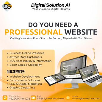 Islamabad, Marketing, Do You Need A Professional Website That Drives Real Results? 🚀